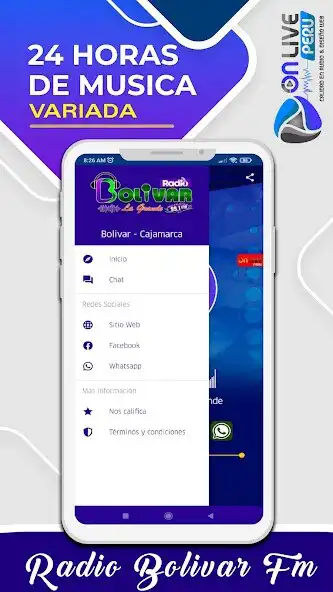 Play Radio Bolívar FM  and enjoy Radio Bolívar FM with UptoPlay