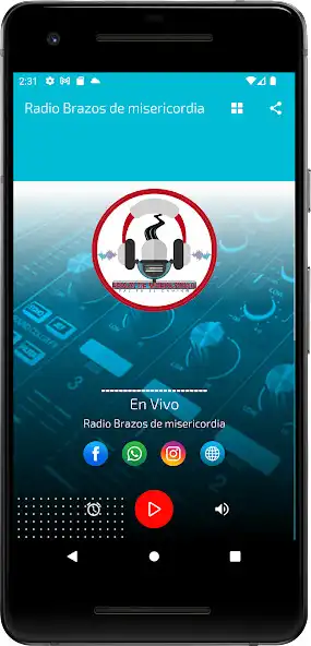 Play Radio Brazos de misericordia  and enjoy Radio Brazos de misericordia with UptoPlay
