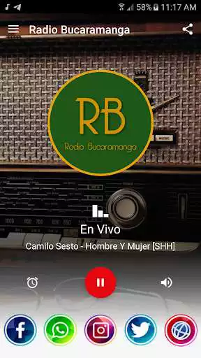 Play Radio Bucaramanga as an online game Radio Bucaramanga with UptoPlay