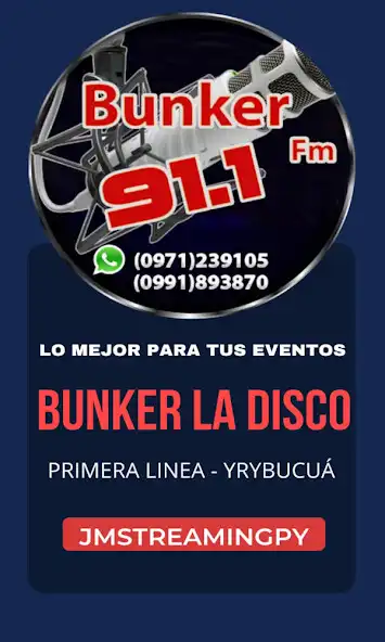 Play Radio Bunker FM 91.1 as an online game Radio Bunker FM 91.1 with UptoPlay