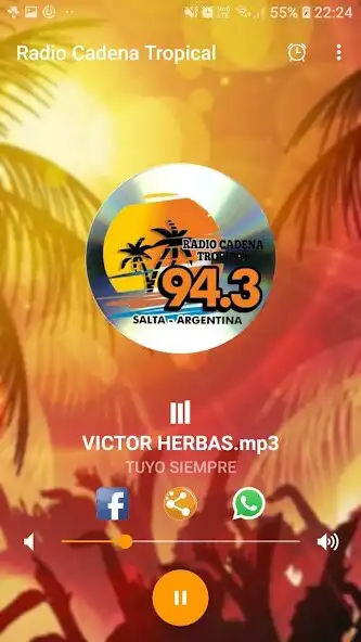 Play Radio Cadena Tropical  and enjoy Radio Cadena Tropical with UptoPlay
