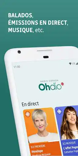 Play Radio-Canada OHdio  and enjoy Radio-Canada OHdio with UptoPlay