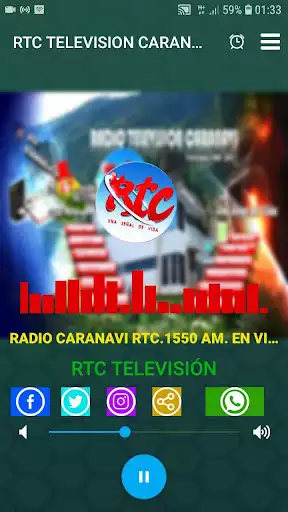 Play RADIO CARANAVI RTC  and enjoy RADIO CARANAVI RTC with UptoPlay