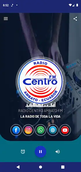 Play Radio Centro Ambato FM as an online game Radio Centro Ambato FM with UptoPlay