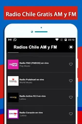 Play Radio Chile - AM  FM Online  and enjoy Radio Chile - AM  FM Online with UptoPlay