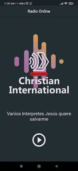 Play Radio Christian International as an online game Radio Christian International with UptoPlay