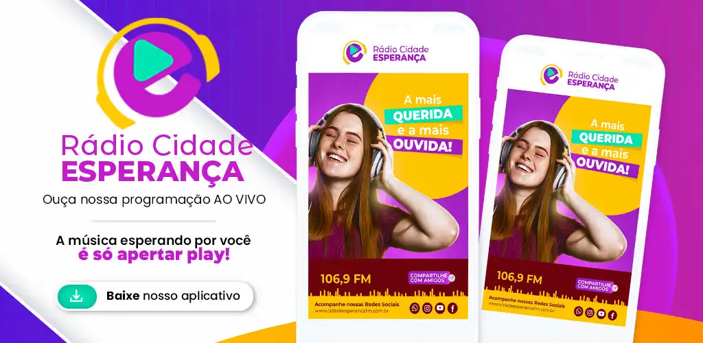 Play Radio Cidade Esperança  and enjoy Radio Cidade Esperança with UptoPlay
