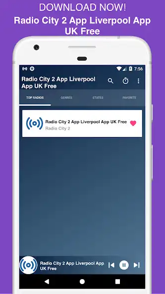 Play Radio City 2 App Liverpool UK  and enjoy Radio City 2 App Liverpool UK with UptoPlay