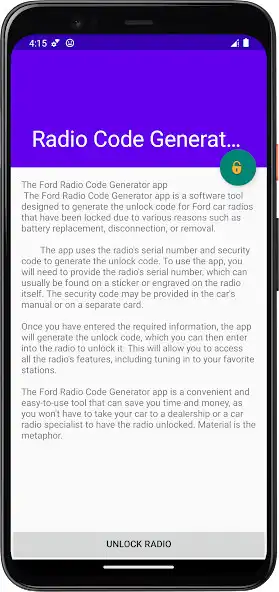 Play Radio Code Generator For Ford as an online game Radio Code Generator For Ford with UptoPlay