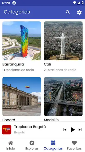 Play Radio Colombia FM - EN VIVO  and enjoy Radio Colombia FM - EN VIVO with UptoPlay