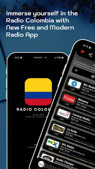 Play Radio Colombia Online FM Radio  and enjoy Radio Colombia Online FM Radio with UptoPlay