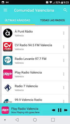 Play Radio Comunidad Valenciana  and enjoy Radio Comunidad Valenciana with UptoPlay