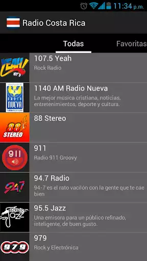 Play Radio Costa Rica as an online game Radio Costa Rica with UptoPlay