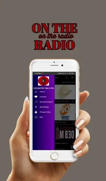 Play Radio Country 96.3 Radio Fm as an online game Radio Country 96.3 Radio Fm with UptoPlay