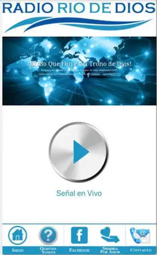 Play Radio Cristiana Rio De Dios  and enjoy Radio Cristiana Rio De Dios with UptoPlay