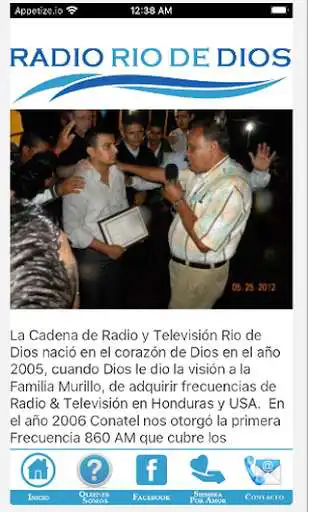 Play Radio Cristiana Rio De Dios as an online game Radio Cristiana Rio De Dios with UptoPlay