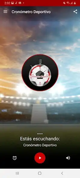 Play Radio Cronómetro Deportivo as an online game Radio Cronómetro Deportivo with UptoPlay