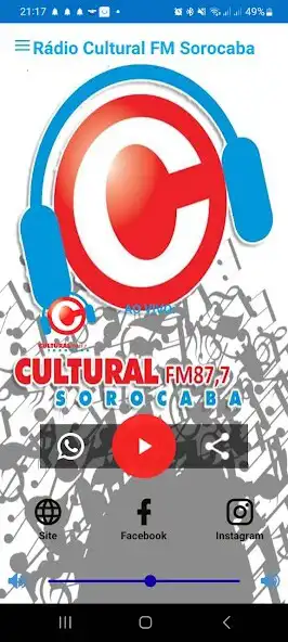 Play Radio Cultural Fm Sorocaba  and enjoy Radio Cultural Fm Sorocaba with UptoPlay