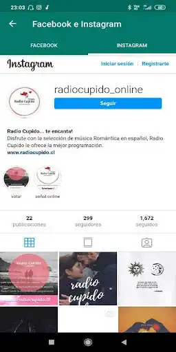 Play Radio Cupido as an online game Radio Cupido with UptoPlay