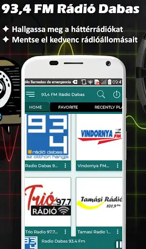 Play Radio Dabas 93,4Fm Live Magiar  and enjoy Radio Dabas 93,4Fm Live Magiar with UptoPlay