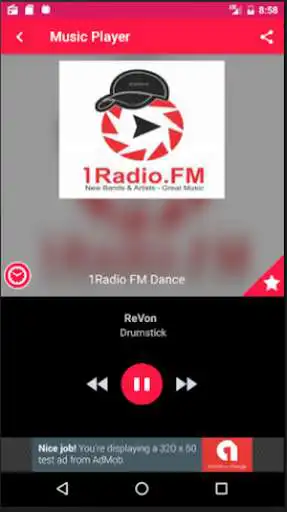 Play APK Radio Dance FM  Streaming  and enjoy Radio Dance FM  Streaming with UptoPlay com.coworker.radio.dance