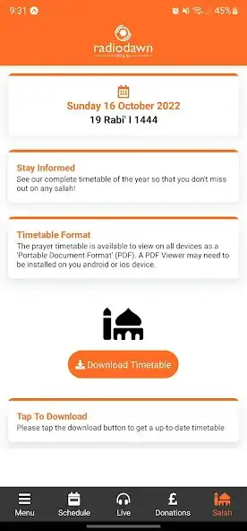 Play Radio Dawn as an online game Radio Dawn with UptoPlay