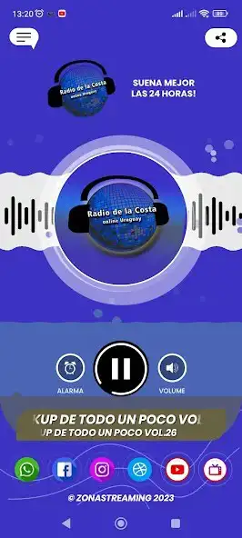 Play Radio de la Costa as an online game Radio de la Costa with UptoPlay