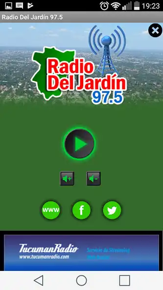Play Radio Del Jardín  and enjoy Radio Del Jardín with UptoPlay