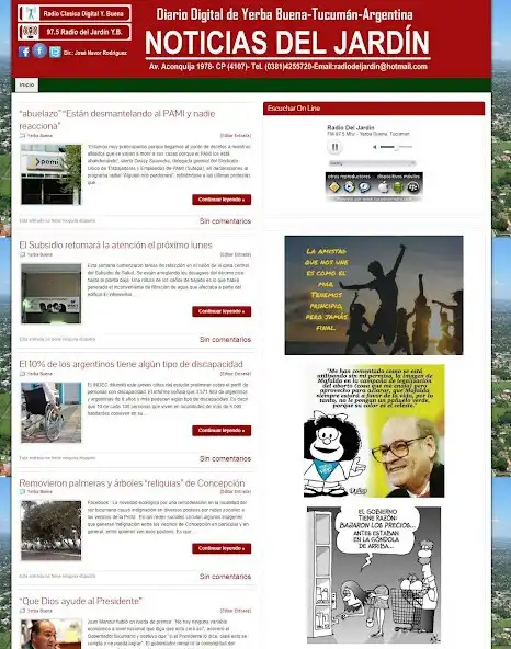 Play Radio Del Jardín as an online game Radio Del Jardín with UptoPlay