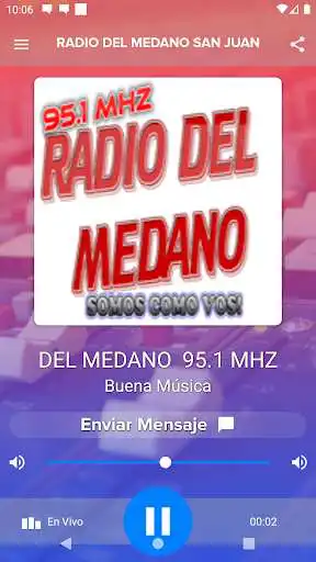 Play Radio del medano san juan  and enjoy Radio del medano san juan with UptoPlay
