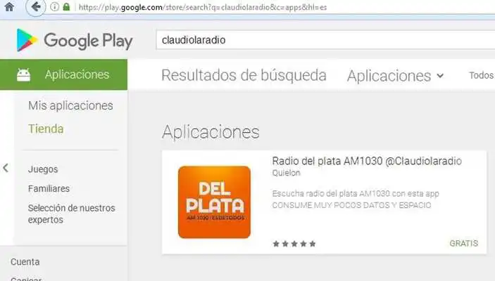 Play Radio del plata AM1030 @Claudiolaradio
