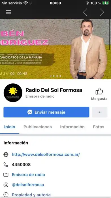 Play Radio del Sol Formosa as an online game Radio del Sol Formosa with UptoPlay