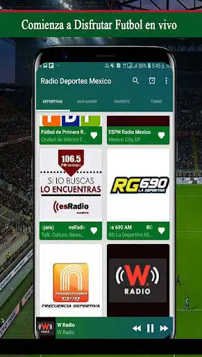 Play Radio Deportes Mexico as an online game Radio Deportes Mexico with UptoPlay