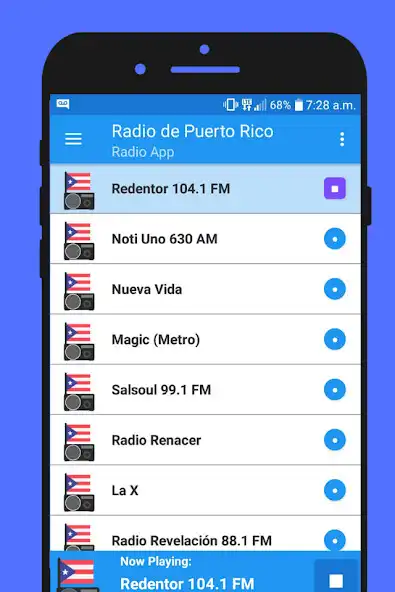 Play Radio de Puerto Rico: Radio AM as an online game Radio de Puerto Rico: Radio AM with UptoPlay