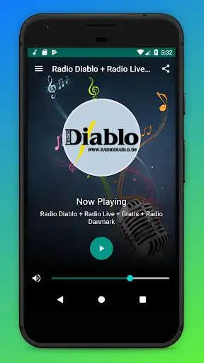 Play Radio Diablo FM App Danmark  and enjoy Radio Diablo FM App Danmark with UptoPlay