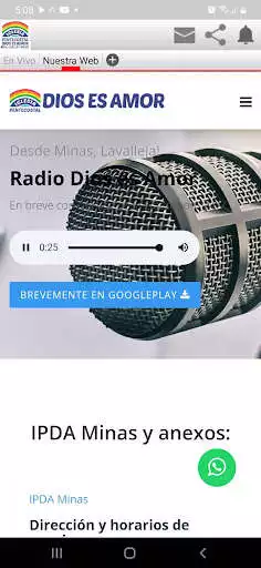 Play Radio Dios es Amor - Minas, Uy as an online game Radio Dios es Amor - Minas, Uy with UptoPlay