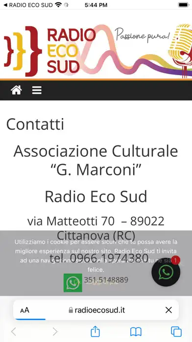 Play Radio Eco Sud as an online game Radio Eco Sud with UptoPlay
