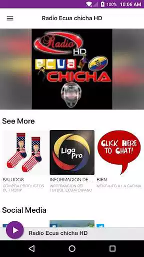 Play APK Radio Ecuachicha HD  and enjoy Radio Ecuachicha HD with UptoPlay com.nobexinc.wls_87612622.rc