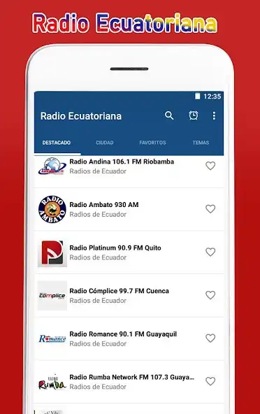 Play Radio Ecuatoriana as an online game Radio Ecuatoriana with UptoPlay