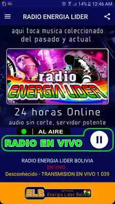 Play Radio Energia Lider