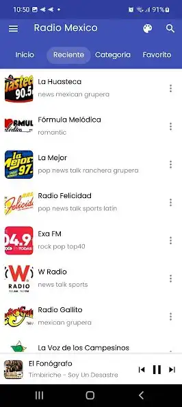 Play Radio en vivo Mexico  and enjoy Radio en vivo Mexico with UptoPlay