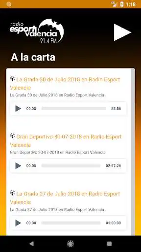 Play Radio Esport Valencia Play Radio Esport Valencia