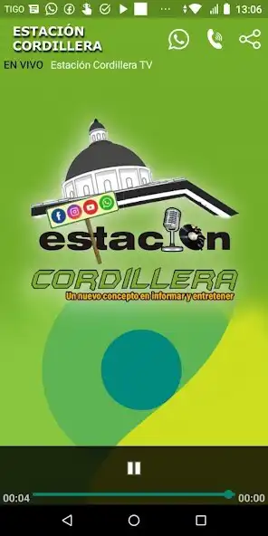 Play Radio Estación Cordillera as an online game Radio Estación Cordillera with UptoPlay