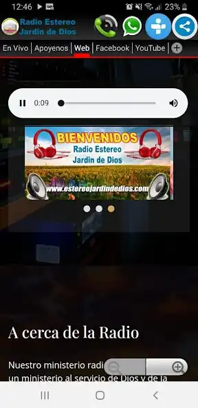 Play Radio Estereo Jardín de Dios as an online game Radio Estereo Jardín de Dios with UptoPlay
