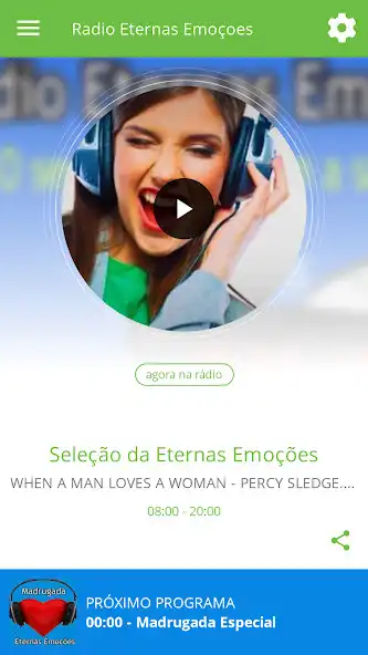 Play Radio Eternas Emoções  and enjoy Radio Eternas Emoções with UptoPlay