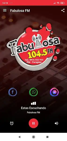 Play Radio Fabulosa FM 104.5 as an online game Radio Fabulosa FM 104.5 with UptoPlay