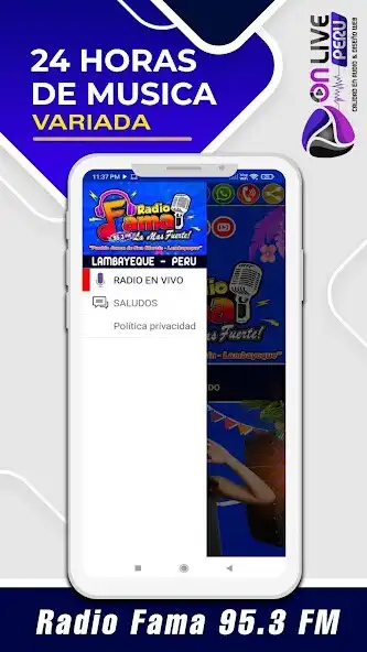 Play Radio fama - lambayeque  and enjoy Radio fama - lambayeque with UptoPlay
