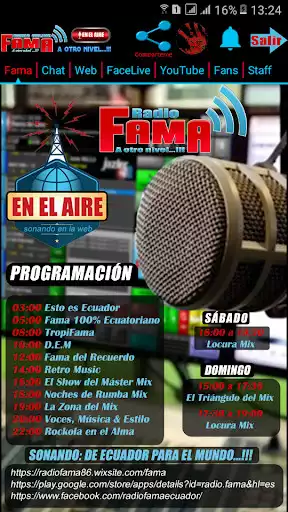 Play Radio Fama  and enjoy Radio Fama with UptoPlay