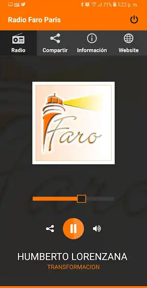 Play Radio Faro Paris  and enjoy Radio Faro Paris with UptoPlay