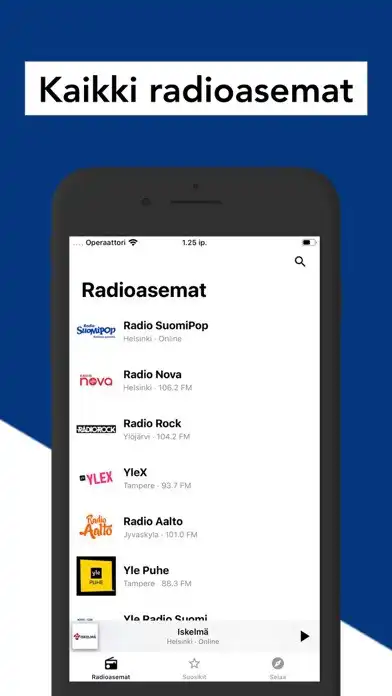 Play Radio Finland FM  and enjoy Radio Finland FM with UptoPlay
